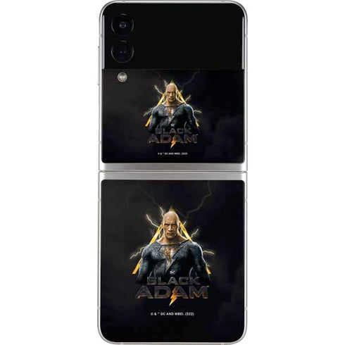 DC Comics Black Adam Movie Art Charcater Galaxy Z Flip3 5G Skin